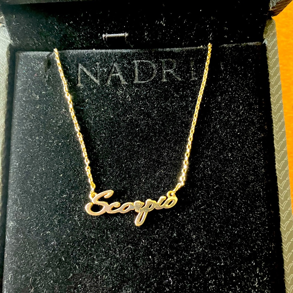 Scorpio Necklace